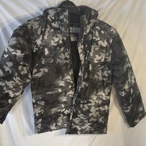 Boys Columbia Urban Camo Puffer Coat